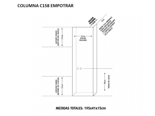 COLUMNA C158 3