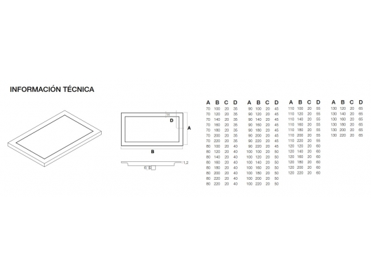 PLATO DE DUCHA CORIAN AC500 6