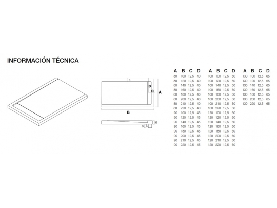 PLATO DE DUCHA CORIAN AC590 1