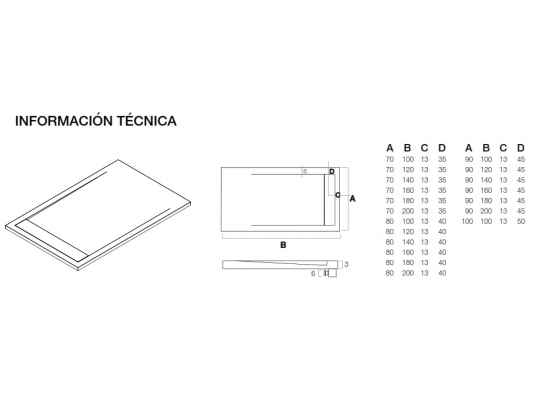 PLATO DE DUCHA MINERALES AC630 1