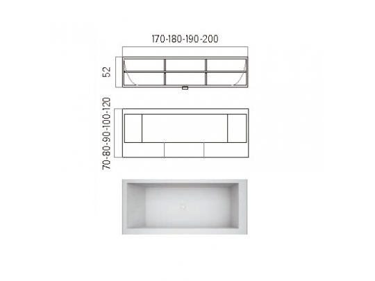 BAÑERA CR445 CORIAN 3