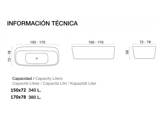 BAÑERA H-206 1