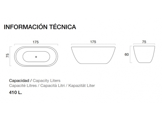 BAÑERA H-210 1