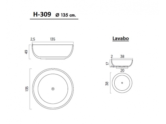 BAÑERA H-309 1