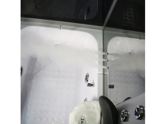 LEDLUX 2 unidades de portal/ámparas impermeables IP54 para ducha cabina ba/ño debajo del techo orificio de 75 mm portal/ámparas GU10 incluidos