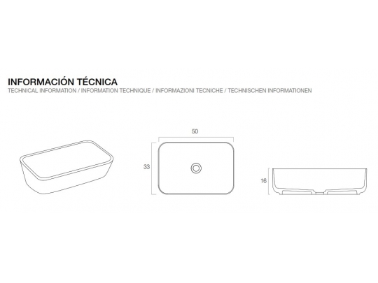 LAVABO SOLID SURFACE LX08 1