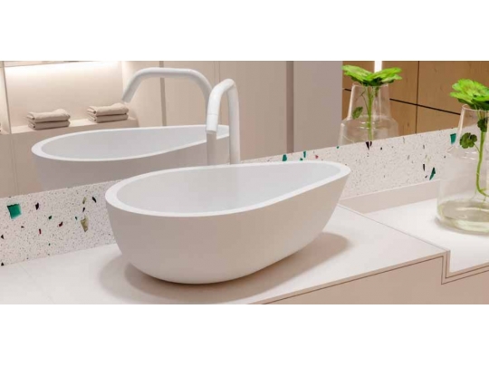 LAVABO SOLID SURFACE LX12 0