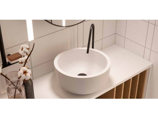 LAVABO SOLID SURFACE LX17 0