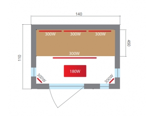 SAUNA INFRARROJOS SP3 2