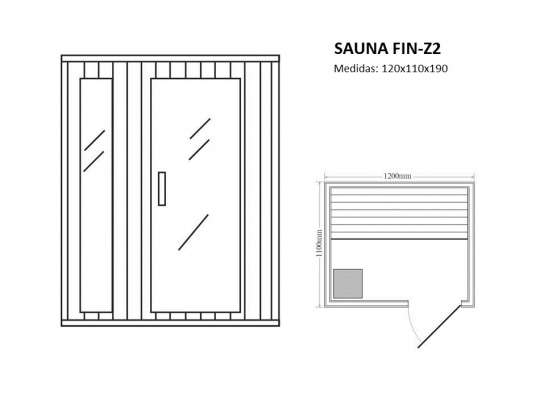 SAUNA FINLANDESA FIN-Z2 3