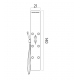 COLUMNA DE DUCHA AF140 1
