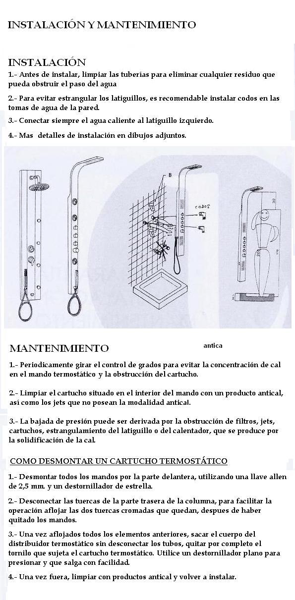 Instalar un filtro antical en la ducha